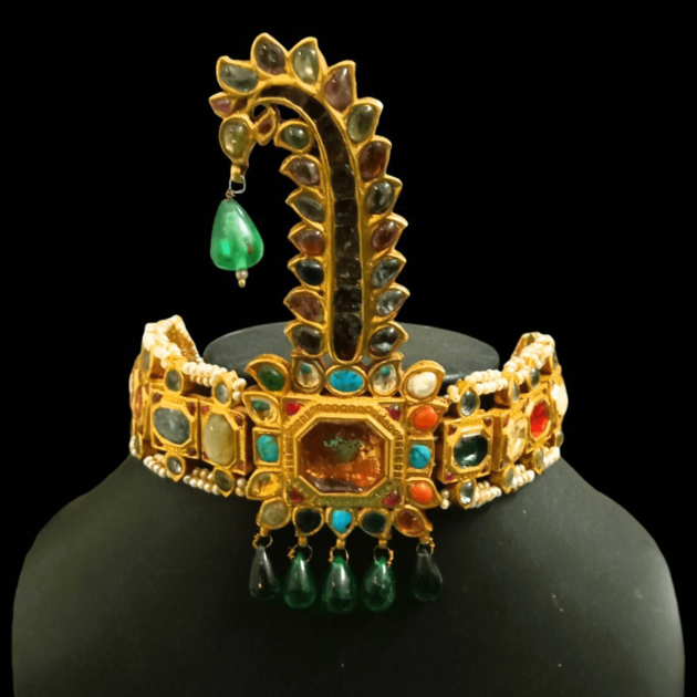 Mughal Navrattan Sarpech