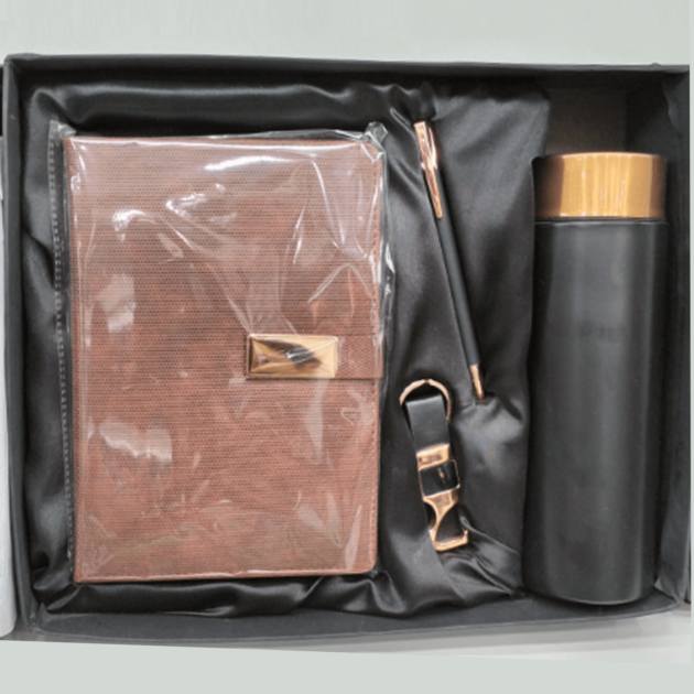 4-piece combo (Diary + Key chain + Pen + Bottle)