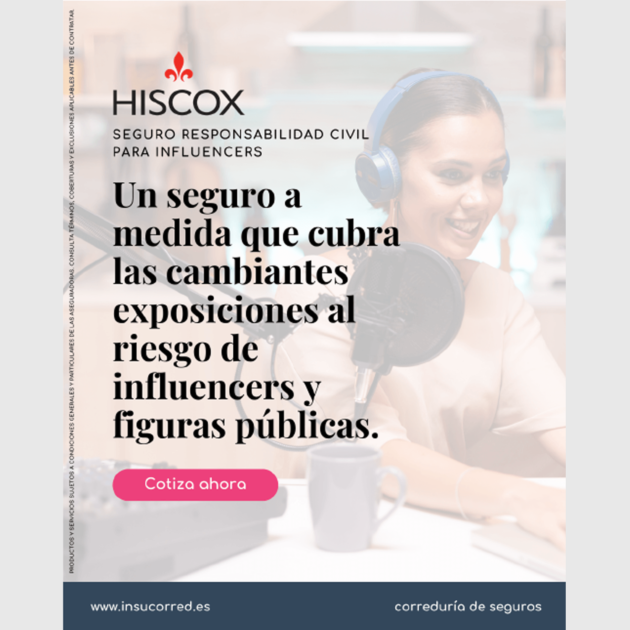 Hiscox Civil Liability Insurance for Influencers