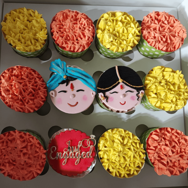 Love in Bloom Cupcakes