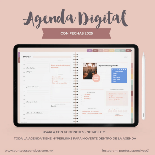 Agenda Digital Boho