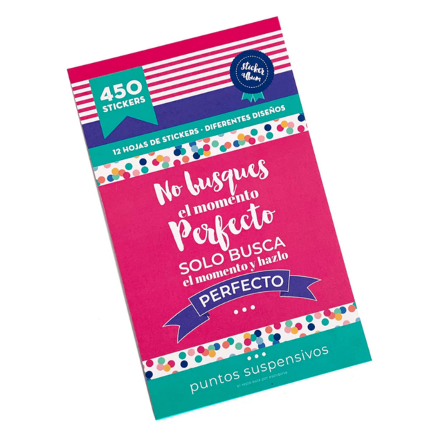 Block De Stickers Rosa