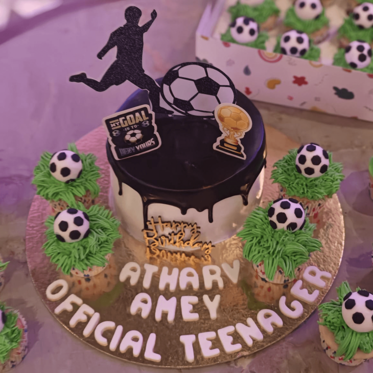 Football Theme Cake
