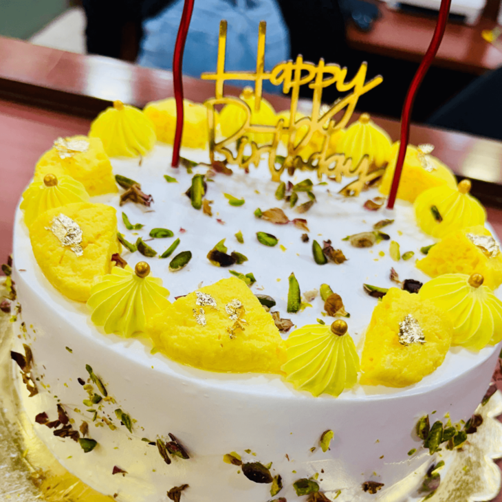 Rasmalai Cake