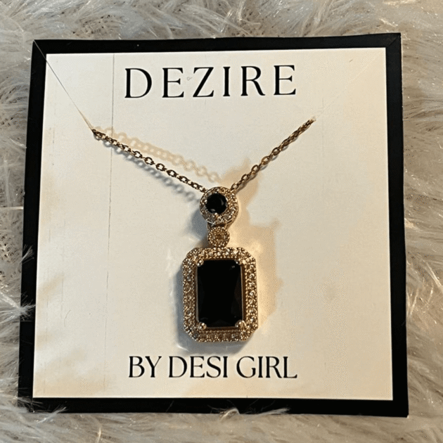 Vintage Noir Statement Necklace