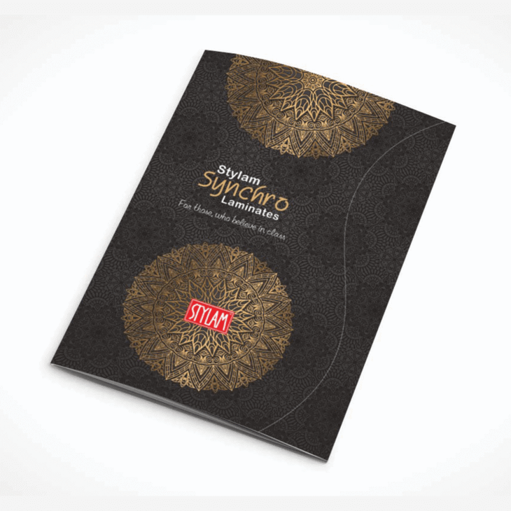 Stylam Synchro Brochure Design