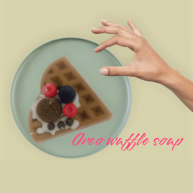 Oreo Waffle Soap